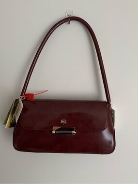 Pratesi Maroon Handbag
